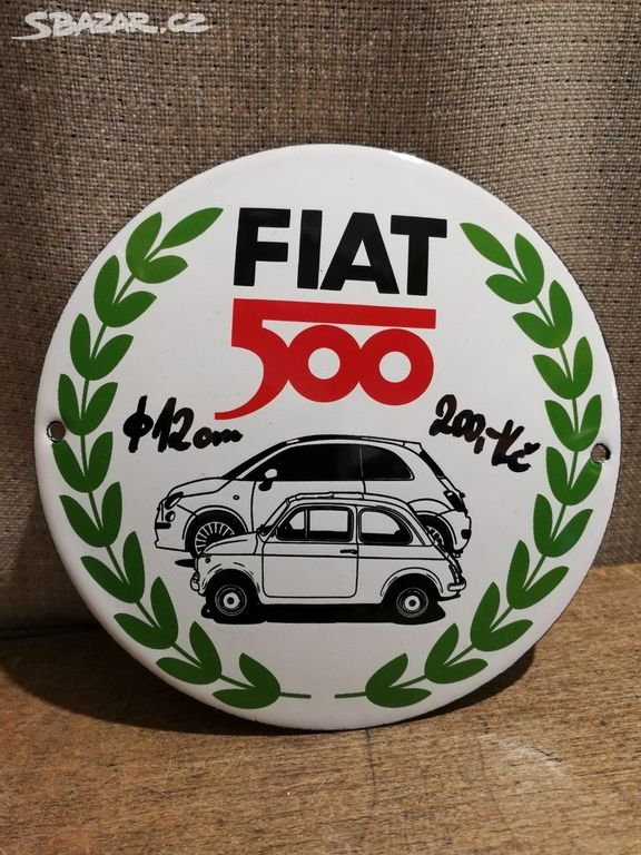 Fiat znak 500 Abarth PňovPředhradí, Kolín Sbazar.cz